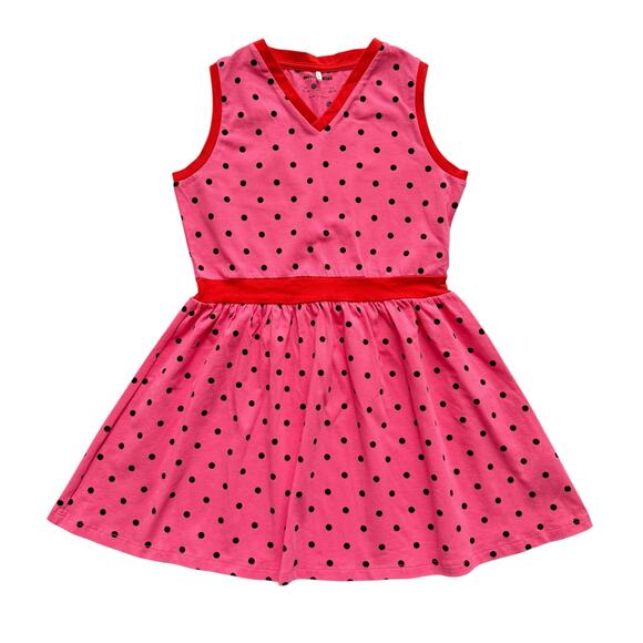 Mini Rodini Polka Dot Tank Dress Size 5-7y